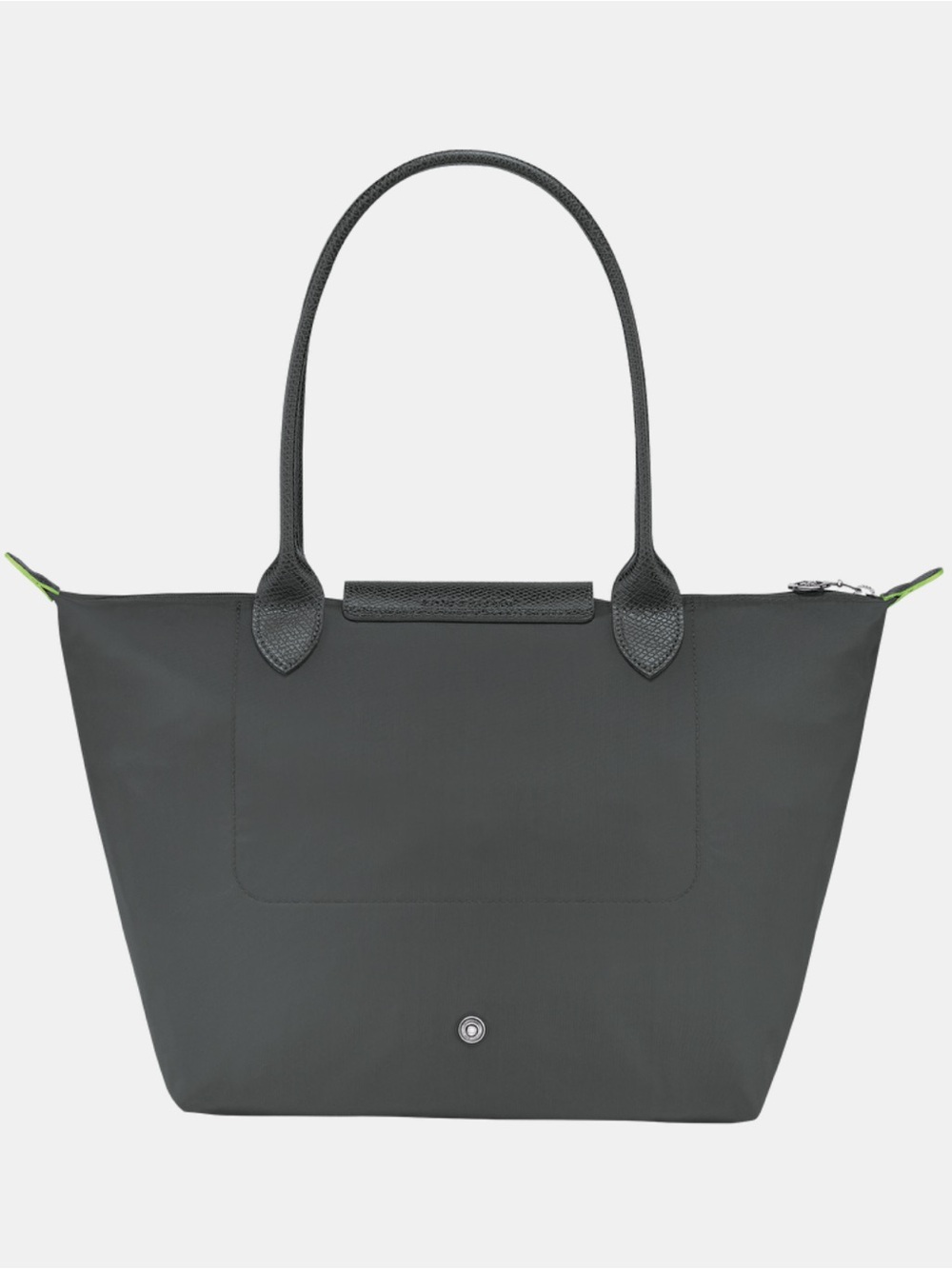 NWT Longchamp Le Pliage Green Line Large Nylon Tote Bag in Graphite - Picture 2 of 10